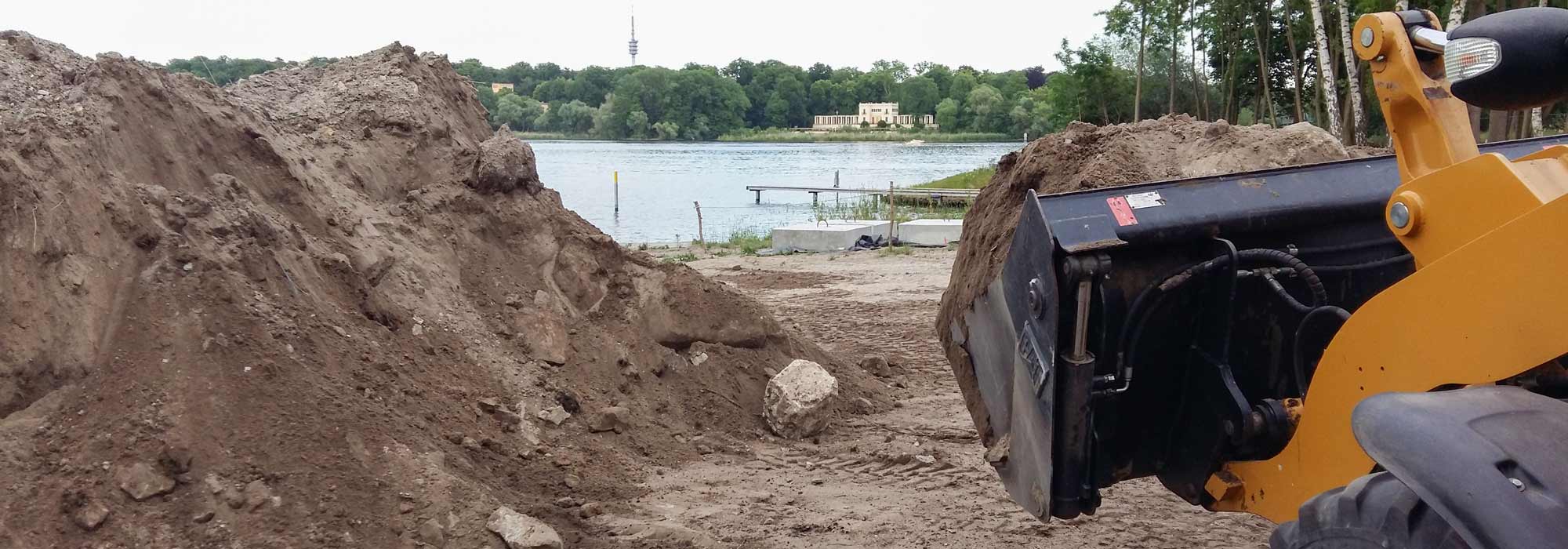 Erdarbeiten, Schutt abfahren und Baggerarbeiten in Nuthetal, Saarmund, Bergholz-Rehbrücke und Michendorf